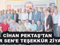 CİHAN PEKTAŞ’TAN MEMUR SEN’E TEŞEKKÜR ZİYARETİ