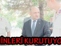 “ZEMİNLERİ KURUTUYORUZ”