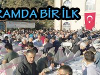 BAYRAMDA BİR İLK