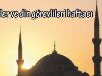 Camiler ve din görevlileri haftası