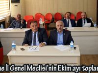 Gümüşhane İl Genel Meclisi’nin Ekim ayı toplantıları bitti
