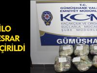 6 KİLO TOZ ESRAR ELE GEÇİRİLDİ
