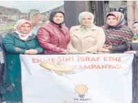 Ak Partili Kadınlardan Ekmek İsrafına Karşı Kampanya