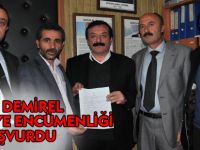 TEYYAR DEMİREL BELEDİYE ENCÜMENLİĞİ İÇİN BAŞVURDU