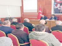 Gümüşhane’de Merkez ilçe KHGB olağan toplantısı yapıldı