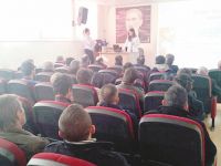 Yükümlülere bulaşıcı hastalıklar anlatıldı