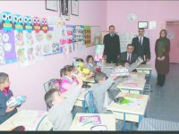KAYMAKAM YAVUZ KÖY OKULLARINI ZİYARET ETTİ