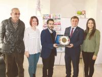 BAŞKAN ÇİMEN’DEN GAZETEMİZE ZİYARET