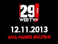 ANA HABER BÜLTENİ 12.11.2013