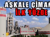 Aşkale Çimento ilk yüzde