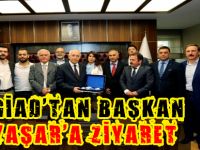 GIAD'TAN Başkan Yaşar'a Ziyaret