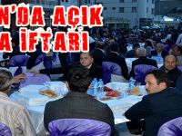 ŞİRAN’DA AÇIK HAVA İFTARI