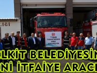 Kelkit Belediyesine yeni itfaiye aracı