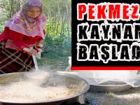 PEKMEZ KAYNAMAYA BAŞLADI