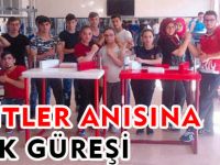 ŞEHİTLER ANISINA BİLEK GÜREŞİ