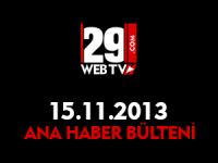 ANA HABER BÜLTENİ 15.11.2013