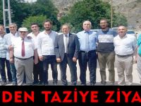 CHP’DEN TAZİYE ZİYARETİ