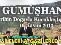 CUMHURBAŞKANI ŞEHİT AİLELERİ ve GAZİLERLE BİR ARADA