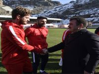 BAŞKAN'DAN GÜMÜŞ'E MORAL