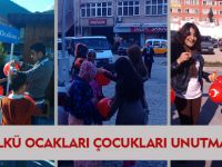 ÜLKÜ OCAKLARI ÇOCUKLARI UNUTMADI