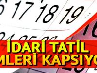 İDARİ TATİL