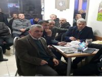 BAŞKAN ÇİMEN VATANDAŞLARLA DİZİ İZLEDİ