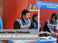 ÇOCUK ve AİLELERİ BİLGİLENDİRİLDİ