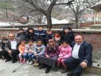 ZİYARET EDİP GÖNÜL ALDILAR
