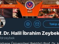 REKTÖR'DEN SAHTE HESAP UYARISI