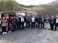 İYİ PARTİ POLİS NOKTALARINI ZİYARET ETTİ