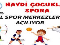 İL SPOR MERKEZLERİ KAYITLARI BAŞLADI
