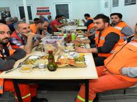 AVRUPA'NIN EN UZUN TÜNELİNDE İFTAR