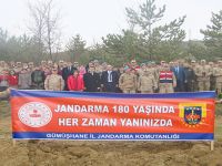 JANDARMA ŞEHİTLER ORMANI OLUŞTURDU