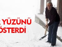 KAR YÜZÜNÜ GÖSTERDİ