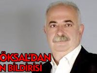 CEM KÖKSAL'DAN BASIN BİLDİRİSİ