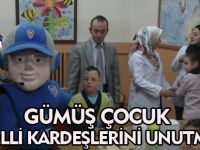 GÜMÜŞ ÇOCUK ENGELLİ KARDEŞLERİNİ UNUTMADI