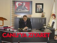 İL SAĞLIK MÜDÜRÜ VE YAPI KREDİ MÜDÜRÜ CANLI’YI ZİYARET ETTİ