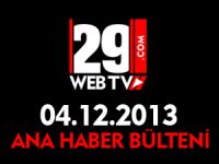 ANA HABER BÜLTENİ 04.12.2013