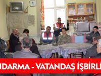 JANDARMA SUÇLULARA KARŞI VATANDAŞLA İŞBİRLİĞİ İÇİNDE