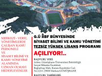 Tezsiz Yüksek Lisans İmkanı