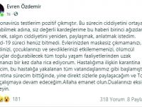 BAŞKAN ÖZDEMİR’İN COVİD-19 TESTİ POZİTİF ÇIKTI