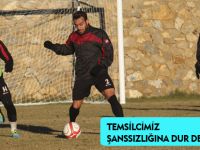 TEMSİLCİMİZ ŞANSSIZLIĞINA DUR DEMEK İSTİYOR