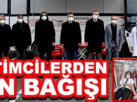 EĞİTİMCİLERDEN KAN BAĞIŞI