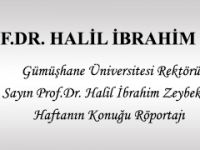 PROF.DR. HALİL İBRAHİM ZEYBEK İLE HAFTANIN KONUĞU RÖPORTAJI