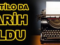 DAKTİLO DA TARİH OLDU