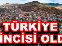 GÜMÜŞHANE TÜRKİYE İKİNCİSİ OLDU