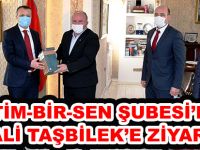 EĞİTİM-BİR-SEN ŞUBESİ’NDEN VALİ TAŞBİLEK’E ZİYARET