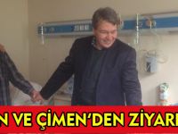 ÜSTÜN VE ÇİMEN'DEN ZİYARETLER