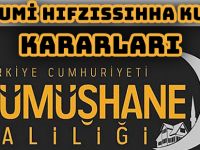 İL UMUMİ HIFZISSIHHA KURULU KARARLARI