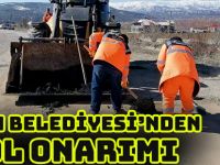 ŞİRAN BELEDİYESİ’NDEN YOL ONARIMI
